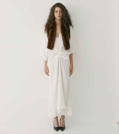 The Odette Dress in Cream (Pre-Order)