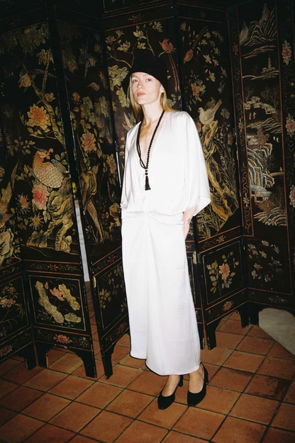 The Odette Dress in Cream (Pre-Order)